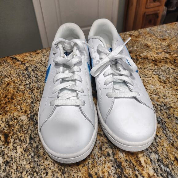 Nike White & Blue Sneakers Mens Size 7 Model CQ9246-106 main image 12